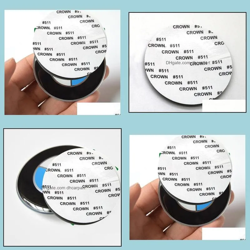 20pcs car steering wheel sticker decoration stickers blue white wheel center hubcaps all sizes