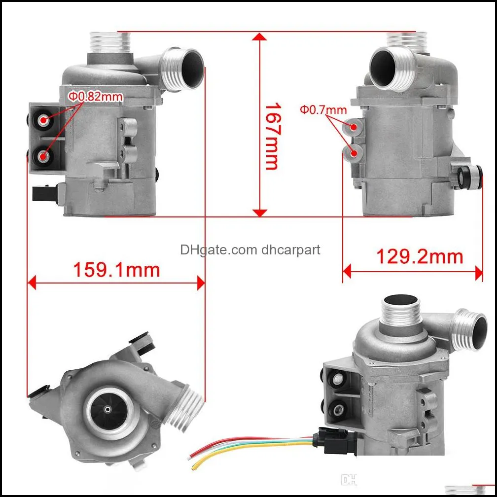 electric water pump bolt for bmw x3 x5 328i128i 528i e90 e91 e92 e60 e83 e70 water pump 11517546994 11517563183 11517586924
