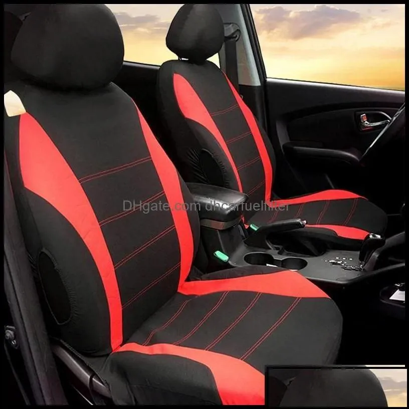 Car Seat Covers Car Seat Ers Airbag Compatible For Most Truck Suv Or Van 100 Breathable With 2 Mm Composite Sponge Polyester Cloar D