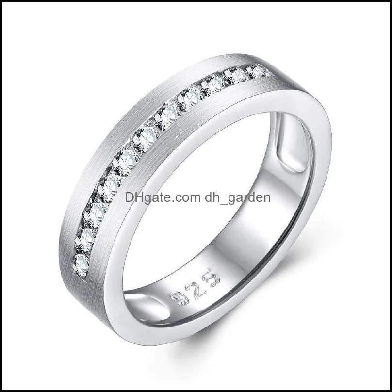 Wedding Rings Fashion With Crystal Elegant Nylon Jewelry For Men And Women Luxury Engagement High QualityWedding Brit22