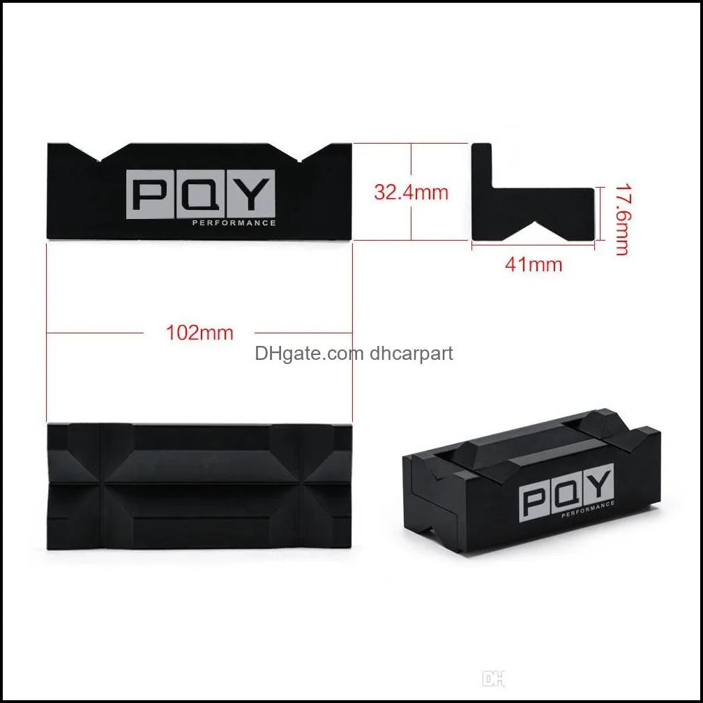 pqy aluminum line separator vise jaw protective inserts magnetized for an fittings with magnetic back pqyslv030401