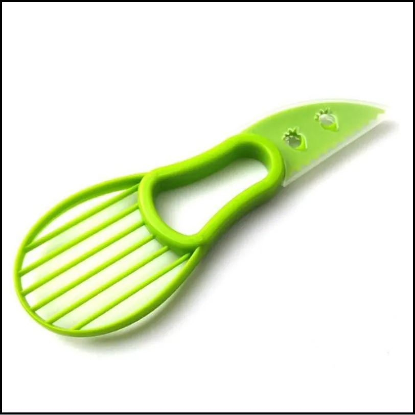 fruit vegetable tools 3in1 avocado slicer cutter knife corer pulp separator shea butter kitchen helper accessories ga sqcdxa