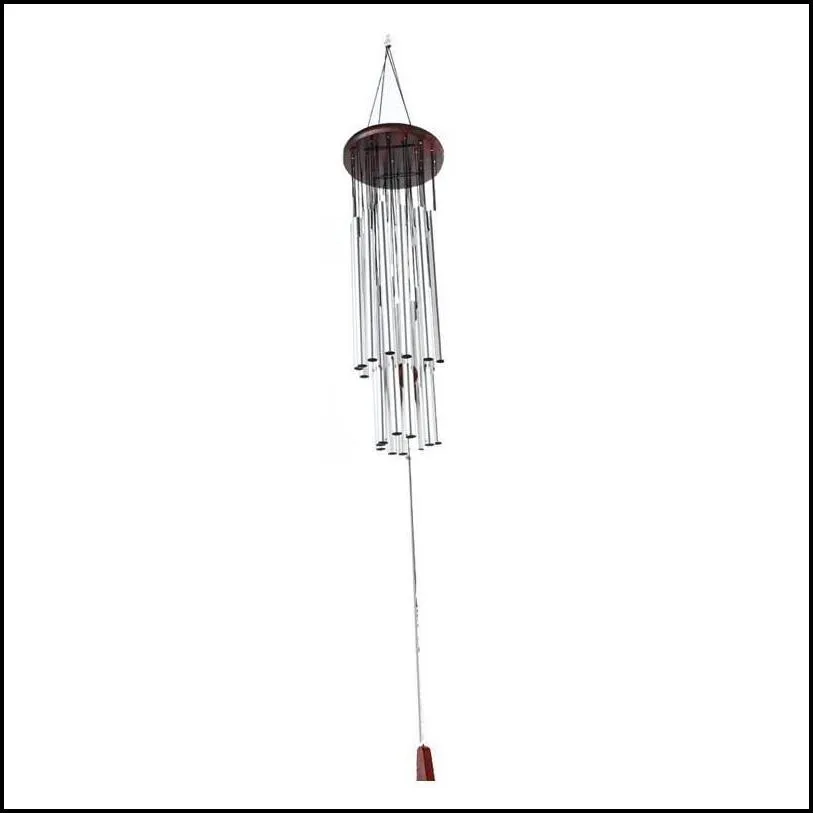 27 Tubes 5 Bells Windchime Chapel Wind Chimes Door Hanging Garden Decoration jllBLW sport777