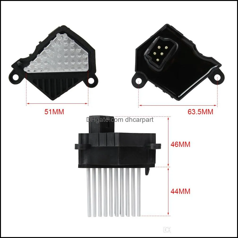 high quanlity final stage car heater blower motor resistor for bmw e46 e39 x5 x3 64116923204 64116929486 64118385549 64118364173