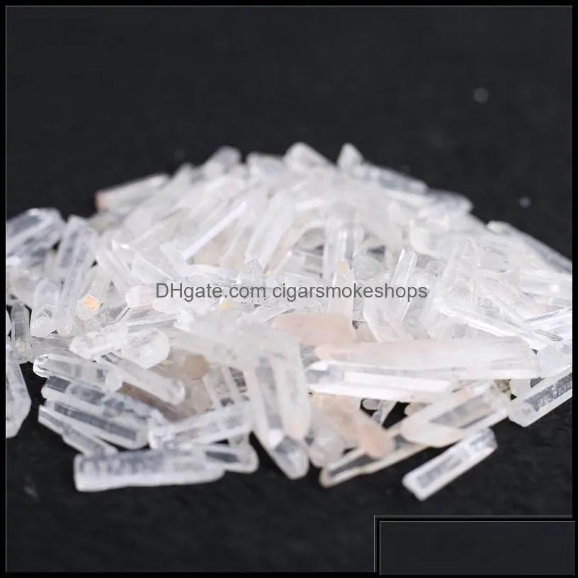 arts and crafts arts gifts home garden wholesale 200g bk small points clear quartz crystal mineral healing reiki good lucky energy wand