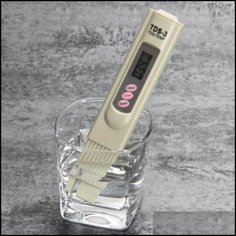 digital tds meter monitor temp ppm tester pen lcd meters stick water purity monitors mini filter hydroponic testers tds3 6 colros