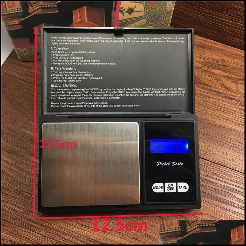 200g/0 01g pocket digital scale silver coin gold diamond jewelry weigh balance weight scales