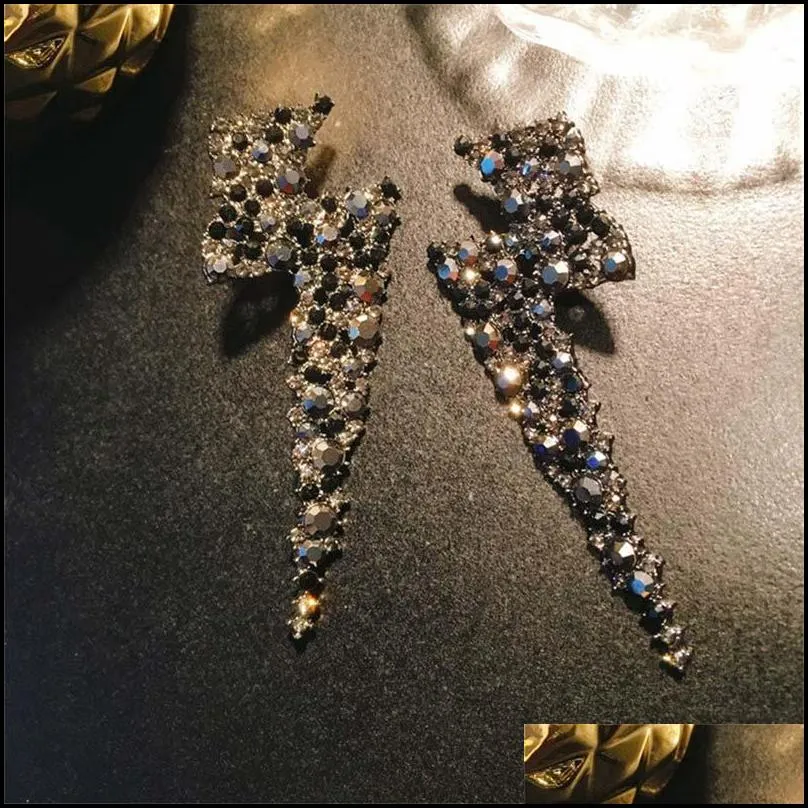 female big heart drop earrings charm 6 colors luxury jewelry flash party valentine love gift earring for women