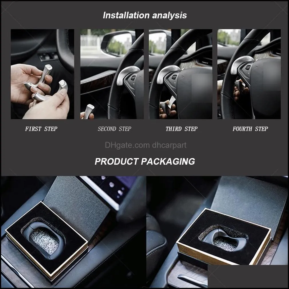 for tesla model3 y s x accessories counterweight ring autopilot fsd automatic assisted driving ap steering wheel weight booster