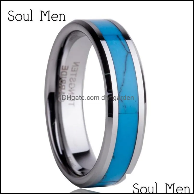 wedding rings 5mm tungsten carbide men womens engagement ring fashion jewelry for male alliance tu054rwedding brit22