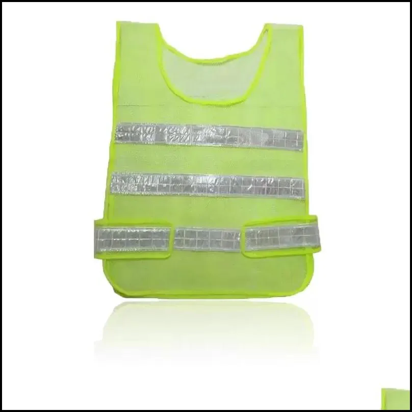 high visibility reflective vest safety clothing hollow grid vests visibility warning safety working construction