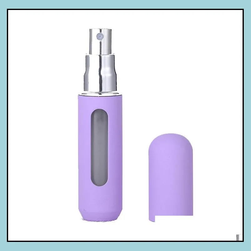 5ml perfume spray bottle aluminum spray atomizer portable travel cosmetic container perfumes bottles