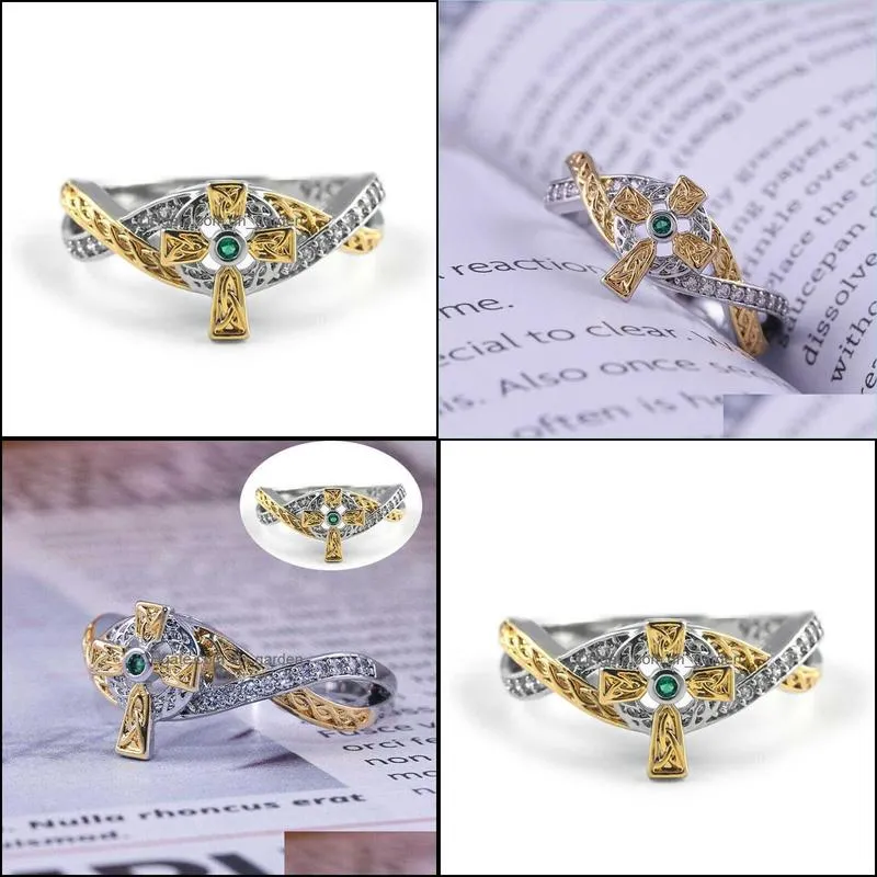 wedding rings classic religious christianity for women jewelry engagement ring party size 610wedding brit22