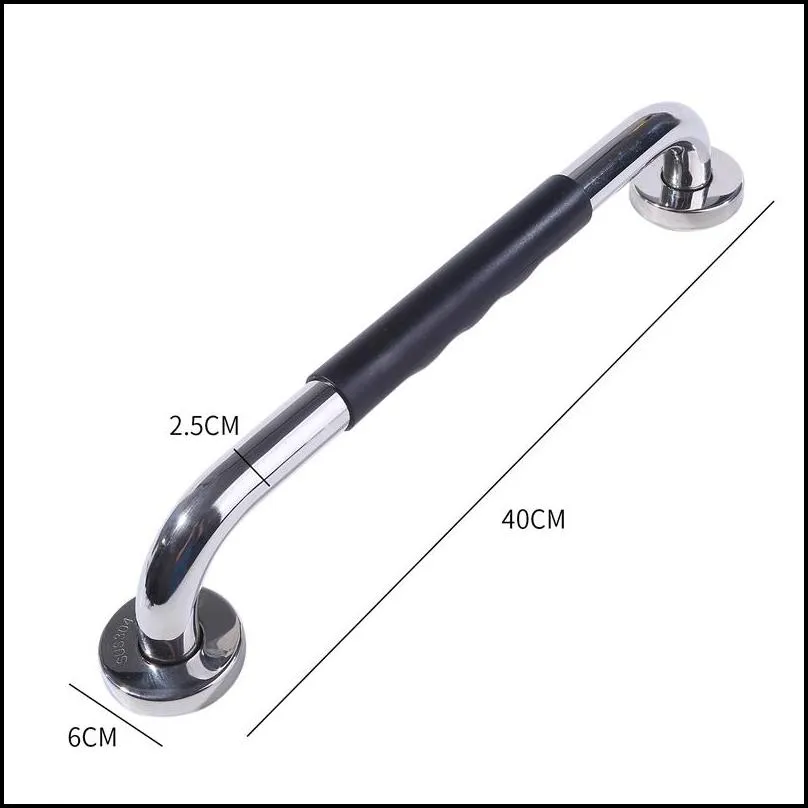 assist handle balance wall mounted anti slip support bathroom safety kitchen handicap shower grab bar handrail stainless steel 220504