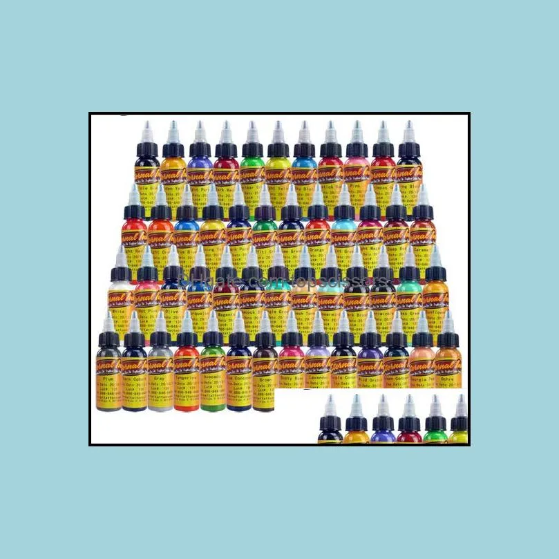 solong tattoo ink 50 colors 1oz /bottle 30ml creamsicle color tattoo pigment tattoo inks shipping