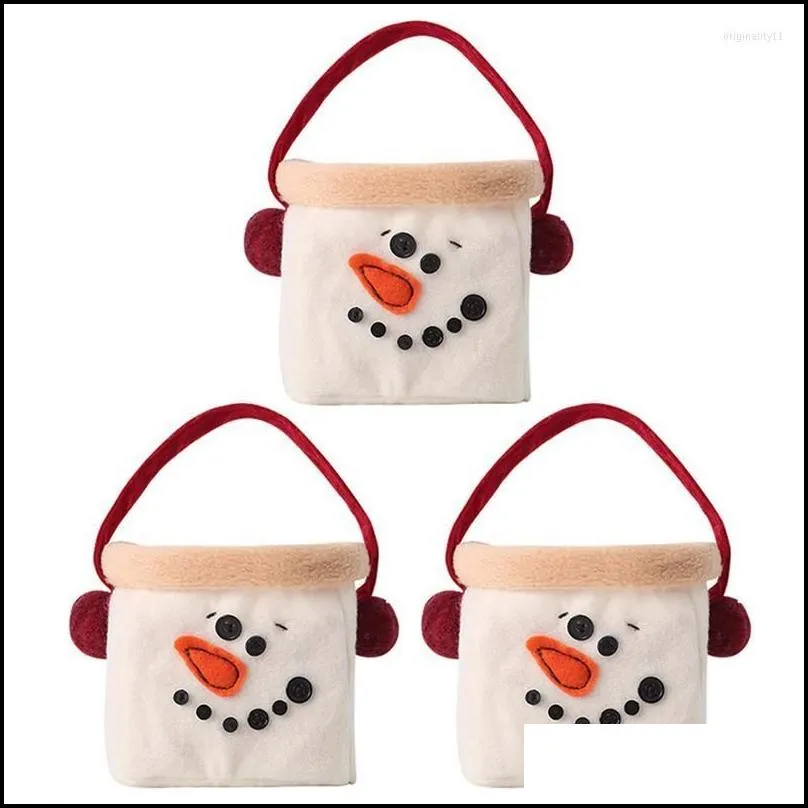 christmas decorations candy bags cute funny tote decor multipurpose xmas gift bag party favor gifts for children