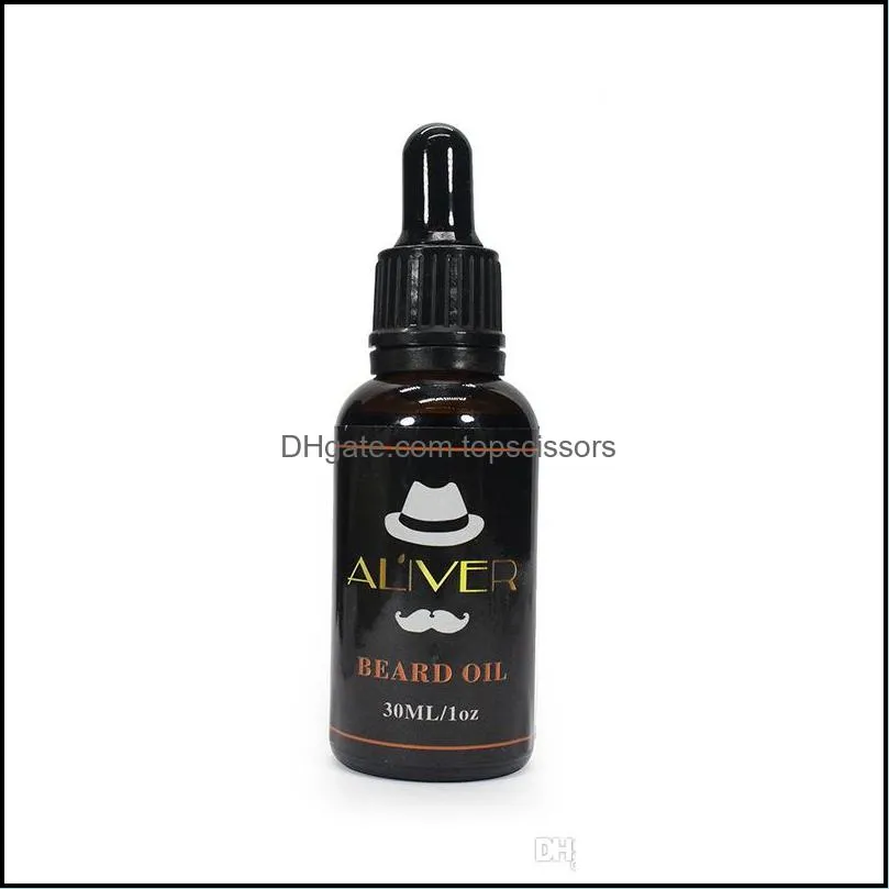 aliver natural organic beard oil beard wax balm hair products leavein conditioner for soft moisturize beard health care