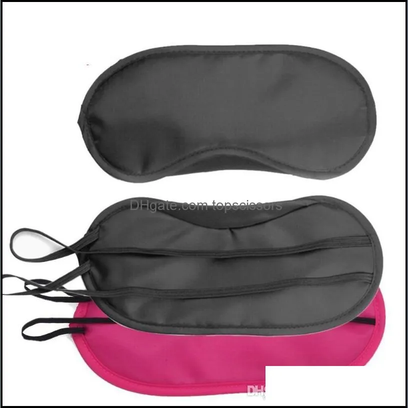 travel relax eye sleeping mask satin blindfold soft eye shade nap cover blindfold sleeping soft eye mask shade cover