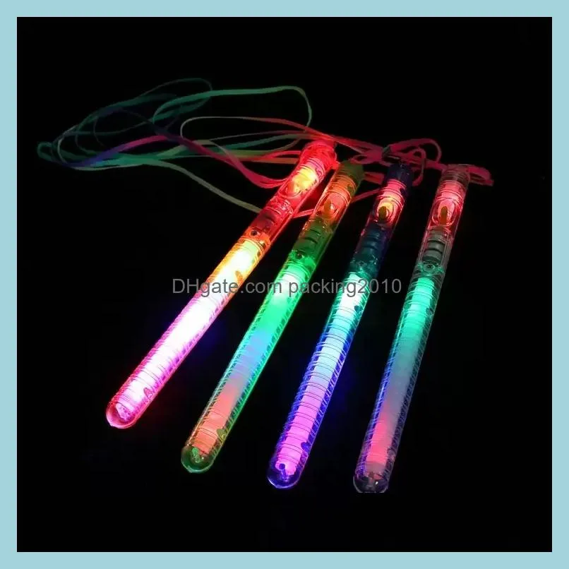 300pcs multicolor lightup blinking rave sticks led flashing strobe wands concerts party glow stick