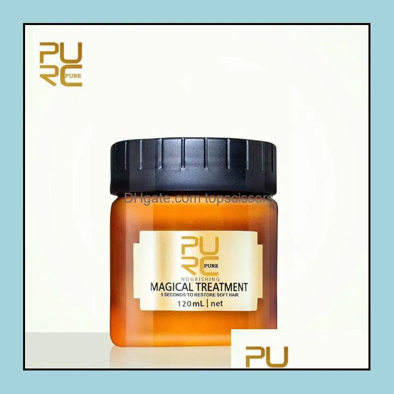 purc magical treatment hair mask 120ml 5 second repairs damage restore soft hair  for all hairs types keratin scalp