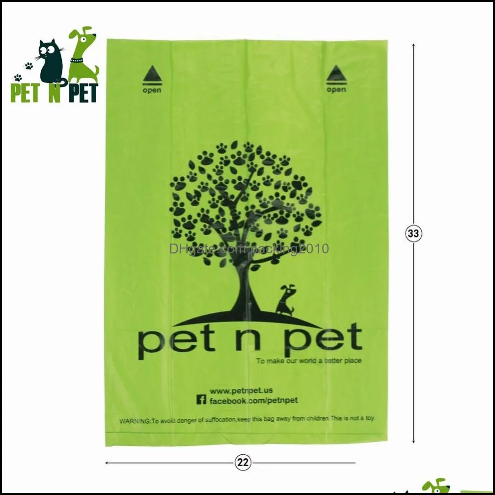 pet biodegradable dog poop bags supplies ecofriendly 1080 counts black waste bags unscented clean garbage bolsas