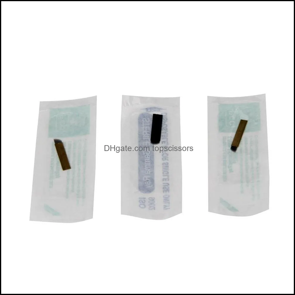 new arrival permanent makeup microblading eyebrow tattoo kit pen needle paste skin ruler g61014 shipping