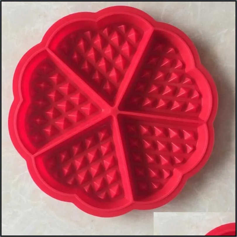 baking moulds family silicone waffle mold maker pan microwave cookie cake muffin bakeware cooking tools kitchen accessories supplies