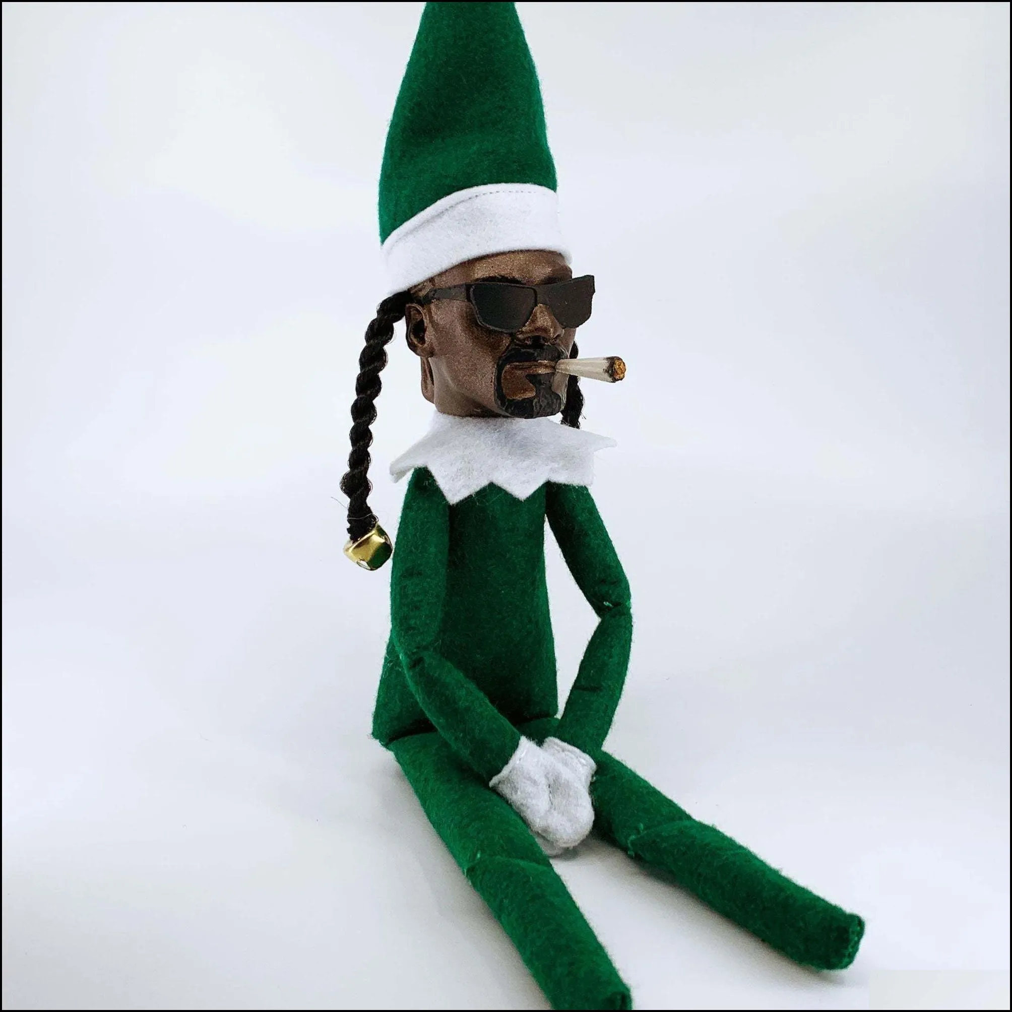christmas toy supplies snoop on a stoop elf doll bent home decorati year gift hanging s 220924