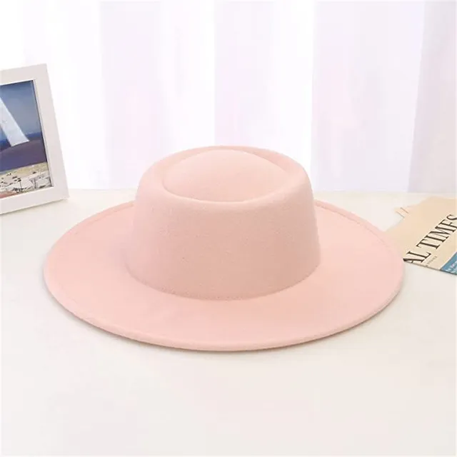 women multicolor fedora porkpie hat fedora hat floopy church derby hat wide brim panama trilby cap autumn winter