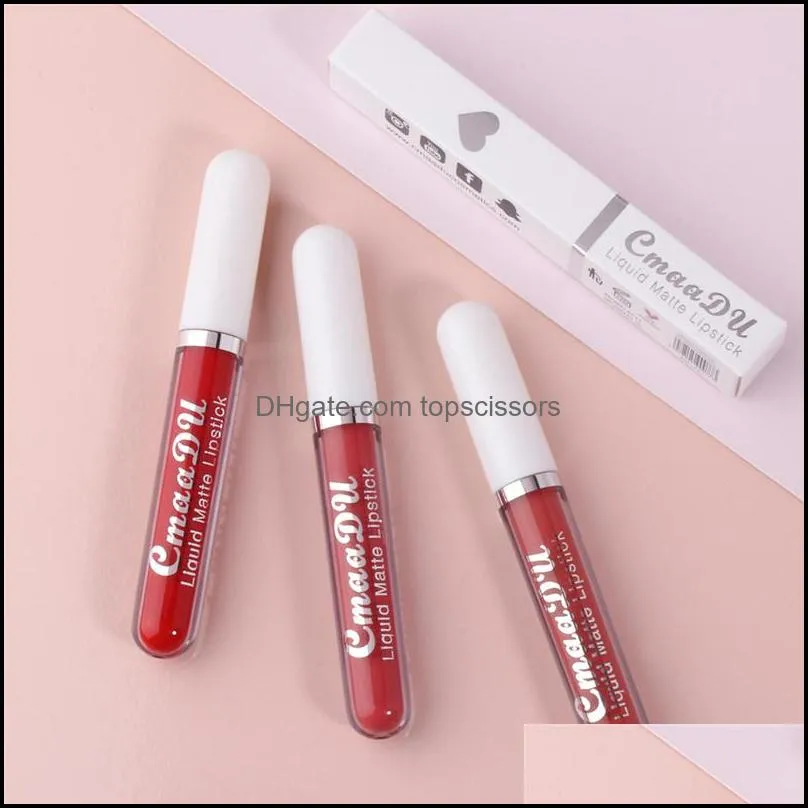 lip gloss 18 colors nude matte liquid lipstick mate waterproof long lasting moisturizing lipgloss makeup cosmetics 120pcs