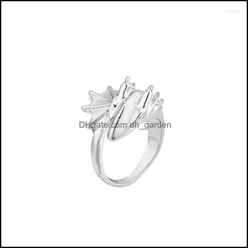 cluster rings unique design dragon opening adjustable ring mens and womens fashion trend party jewelry gifts