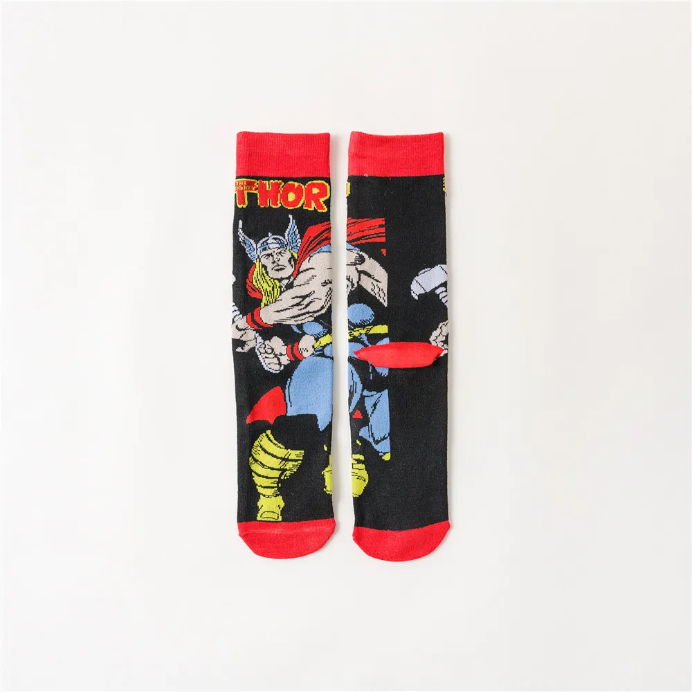 men fashion socks anime funny socks hip hop personality anime socks cartoon fashion skarpety high quality sewing pattern sock