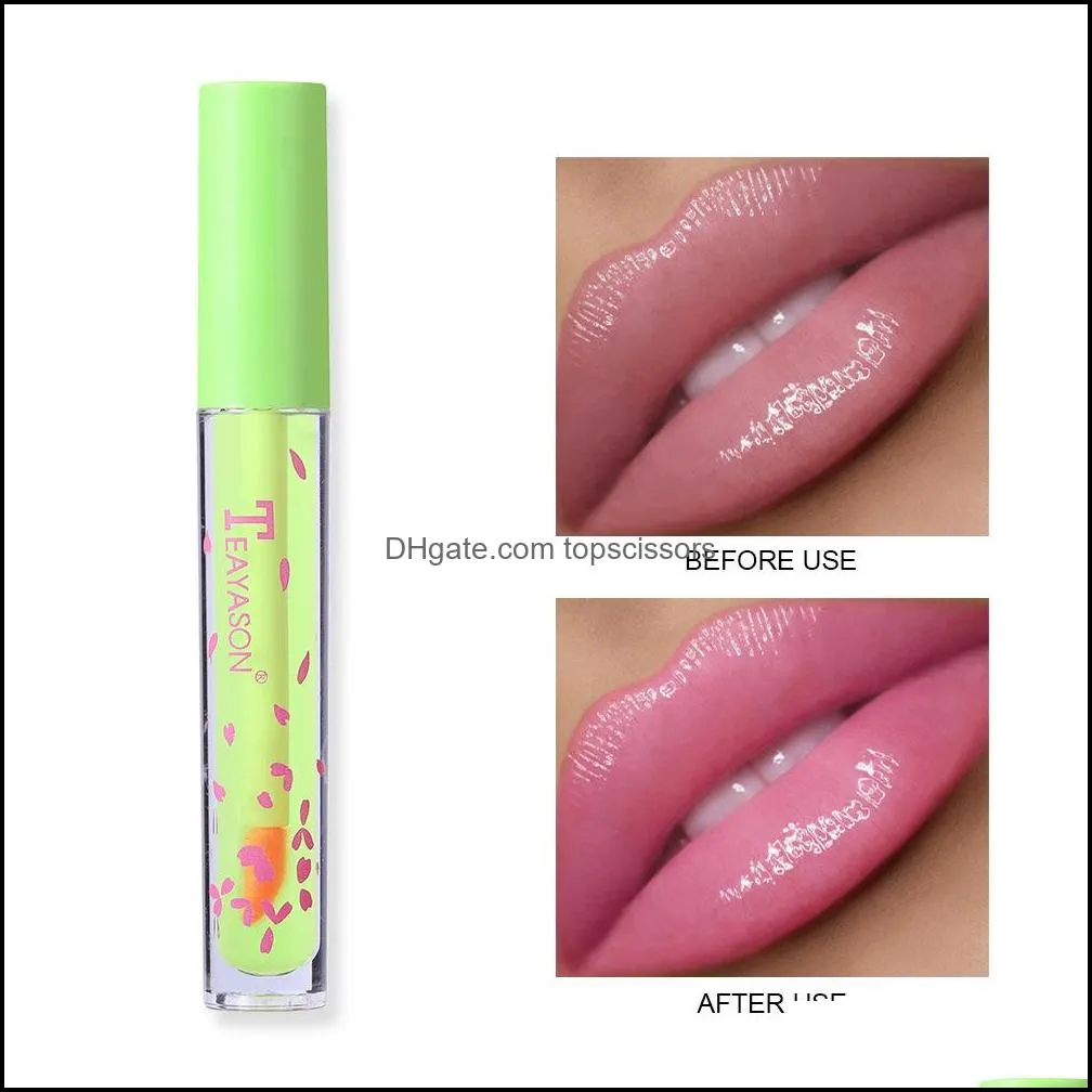 natural aloe vera color changing lip gloss long lasting moisturizing not easy to fade lipgloss