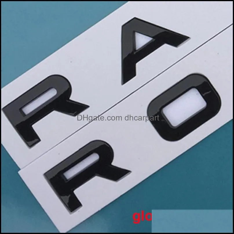 car styling trunk logo emblem badge sticker cover for range rover sport evoque