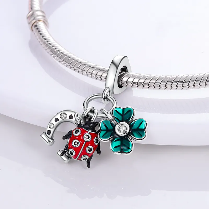new 925 sterling silver charm flower series pendant for original charms diy bracelet rose bouquet beads gift for women jewelry