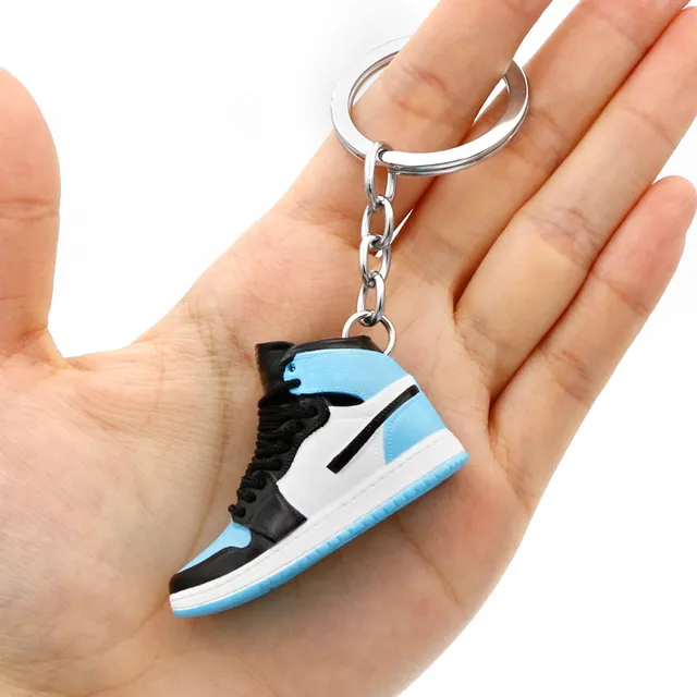emulation 3d mini basketball shoes three dimensional model keychain sneakers couple souvenir keychain mobile phone key pendant