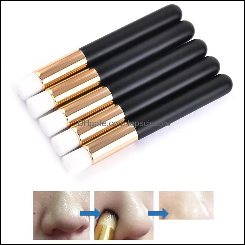 professional soft eyelash extensions cleaning brush eyebrow nose comedones cleansing brush lash shampoo tools