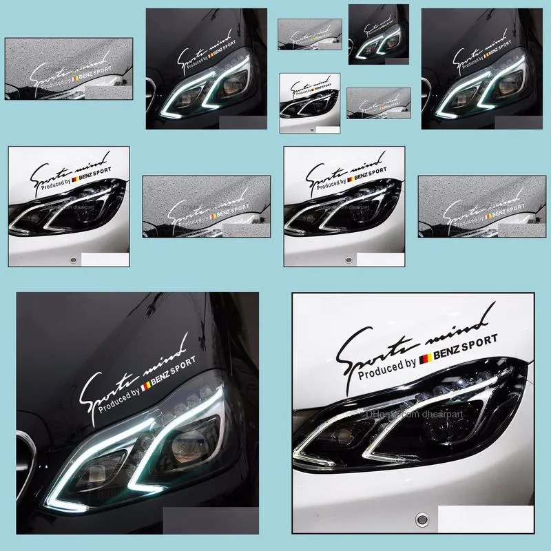 for benz car sports reflective sticker decal styling mercedes benz a200 a180 a260 b180 b200 a200 a250 cla gla200 gla250 a45 amg