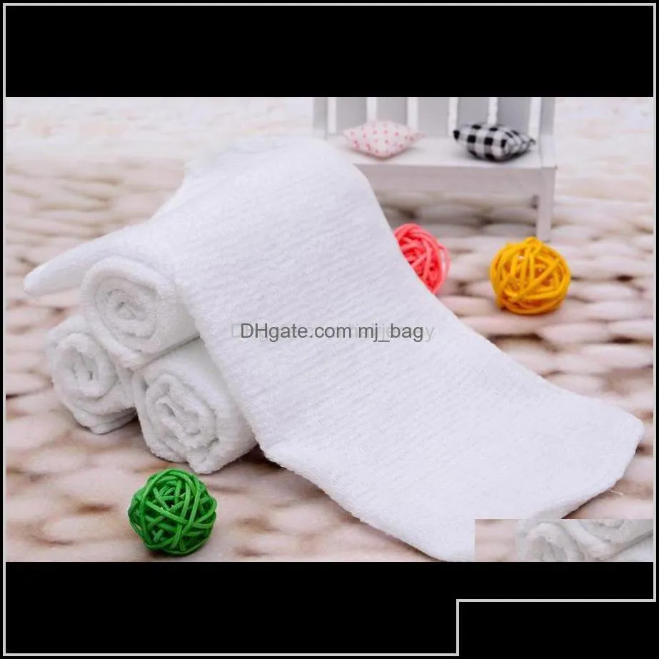 Textiles Home Garden Drop Delivery 2021 White Small Square 20X20Cm Custom Gift Giveaway Absorbent Hand Towel El Cotton Napkin