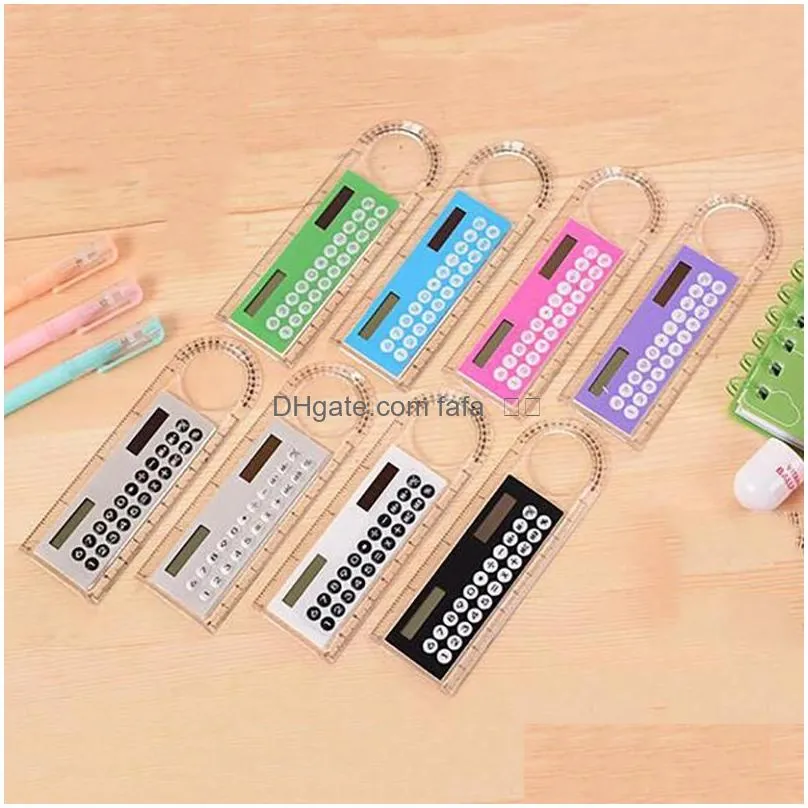 Calculators Wholesale Mini Portable Solar Energy Creative Multifunction ...