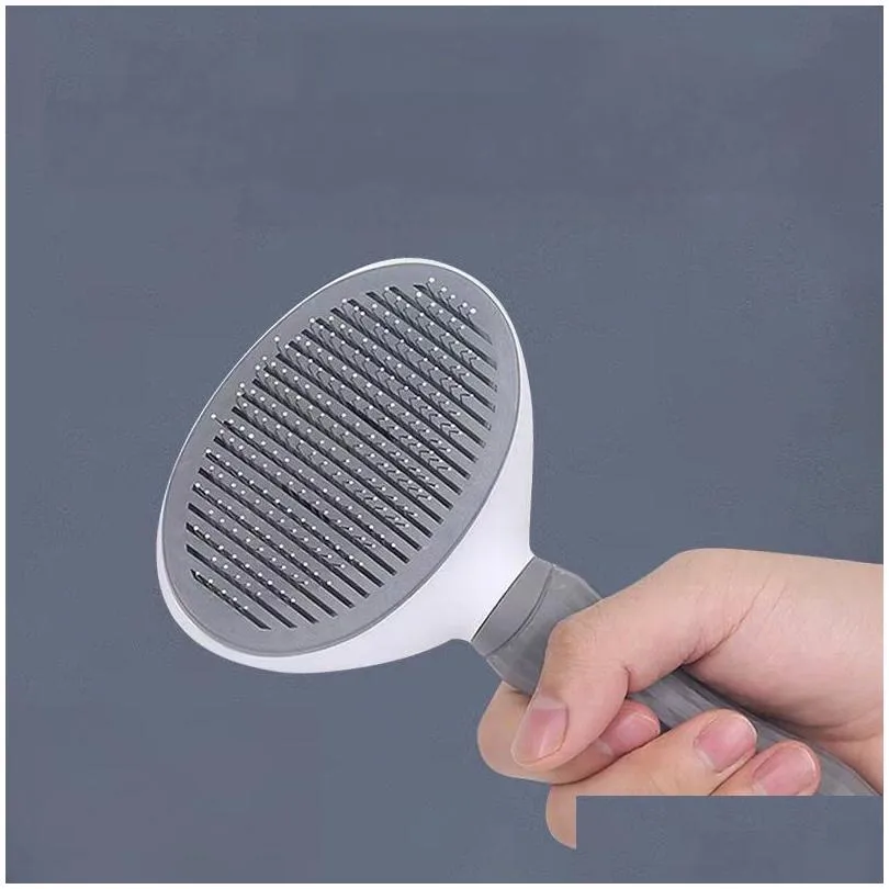 Cat Shell Comb Pet Grooming Hair Removal Comb Aluminum Shell for Cats and Small Dogs ...