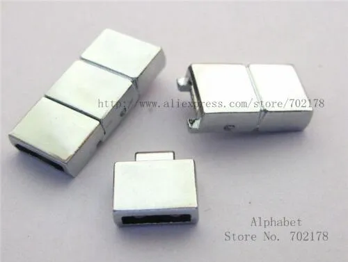 Alliage de zinc couleur argent connecteur 8 mm slide Charms Accessoires DIY Fit 8 mm Collier pour chien bracelet porte-clés