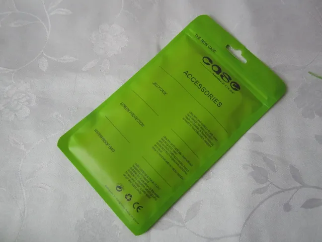 Bunte Reißverschluss-Kunststoff-Einzelhandel-Taschen-Verpackungspaket für iPhone 12 11 XR xs max. 7 6 6S 4,7 