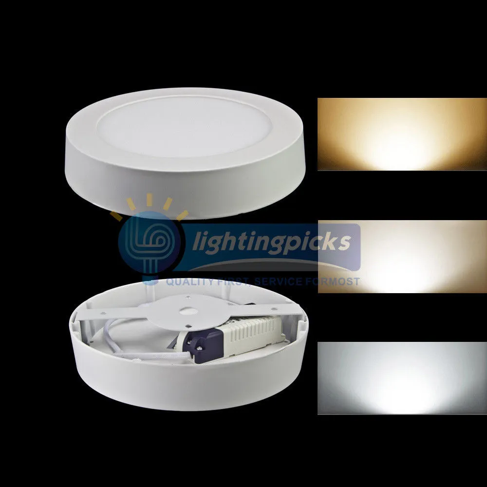 調光剤9W 15W 21WラウンドスクエアLEDパネルライトライトライトマウントLEDダウンライト照明LED天井スポットライト110-240V DR330E