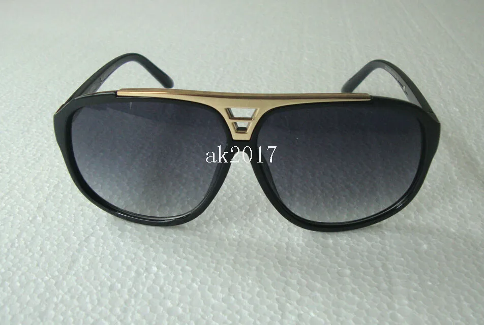 e de lunettes de soleil pour hommes et femmes, de haute qualité, avec preuves, noires, livrées avec des accessoires originaux, 2660