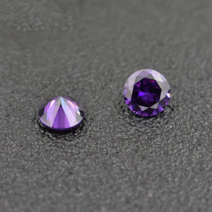 Zirconia Cubic Zirconia birthstones round 5-10mm jau إلى Dec Sould Stone for Jewelry Charms Locket Mixed 12 Colling P2558