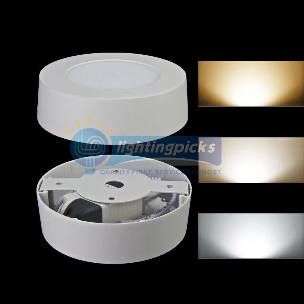 Regulable 9W 15W 21W Panel de luz Led cuadrado redondo montado en superficie iluminación Led Downlight Led foco empotrable de techo 110-240V Dr3162