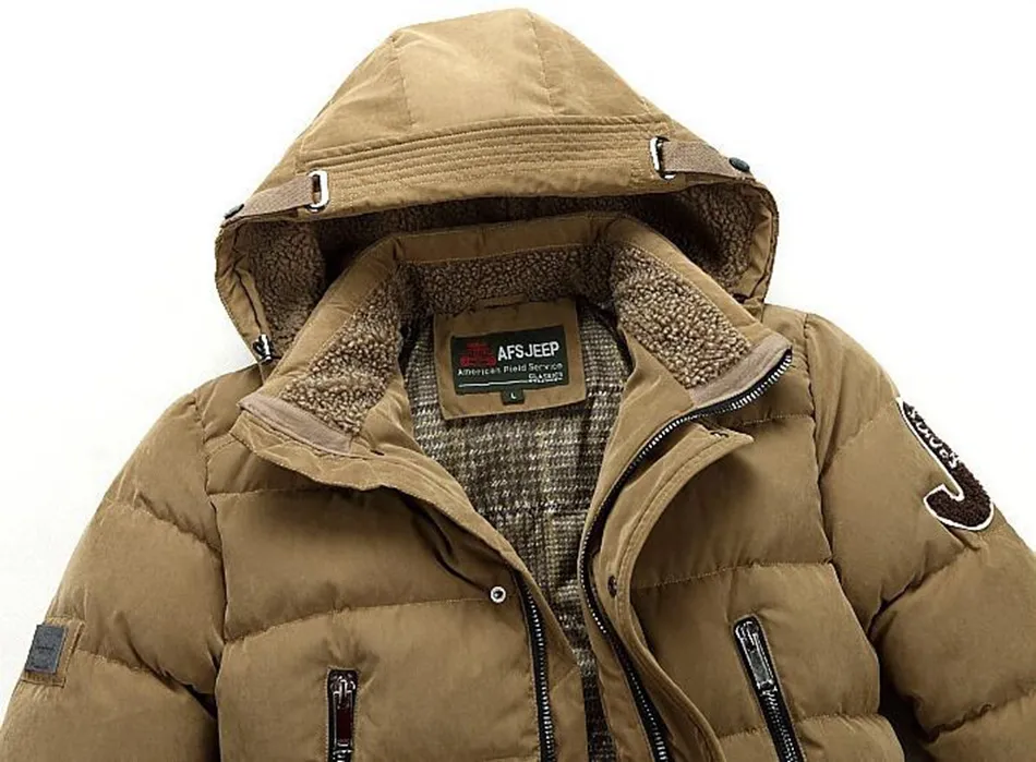  Men's fashion authentic new thickening warm white duck down down jacket warm special coat of cultivate one's morality. S - 3 xl