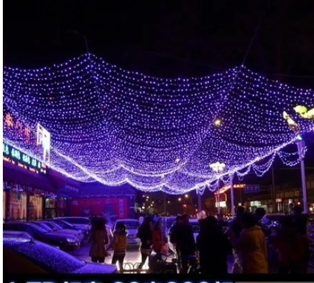 Color waterproof outdoor LED lights string of colored lights flash lamps chandeliers 30M 300LED rope whole277A