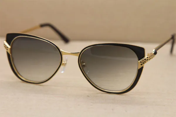 Todo 6338248 novas mulheres óculos de sol lentes de olho de gato de alta qualidade óculos de condução c decoração moldura dourada size5228o